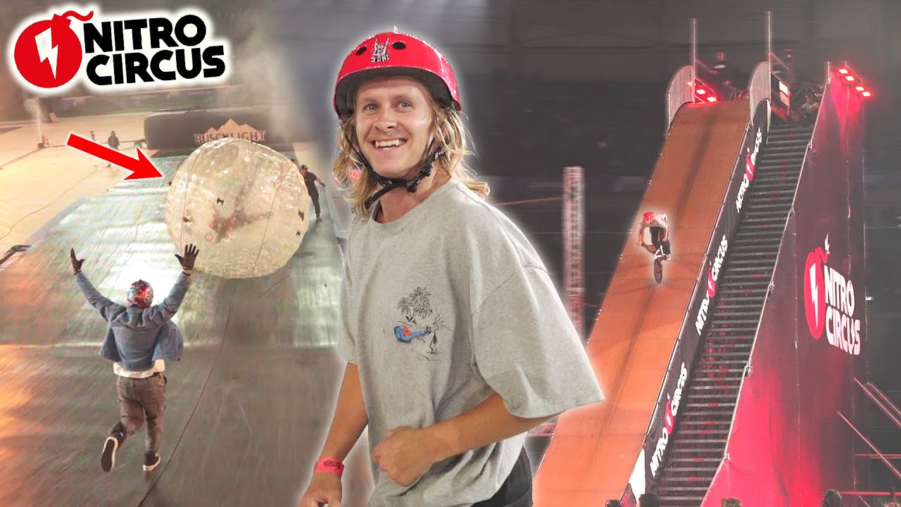 УЧАСТВУЮ В ПЕРВОМ ШОУ В NITRO CIRCUS (МЕЧТА ДЕТСТВА)