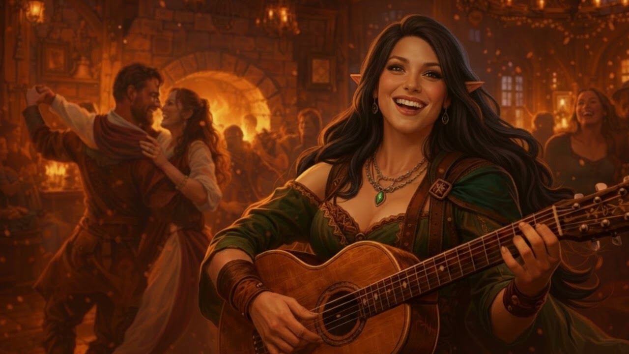 Bard Dance 🍻 Medieval Forró | Fantasy Tavern Music & RPG Ambience