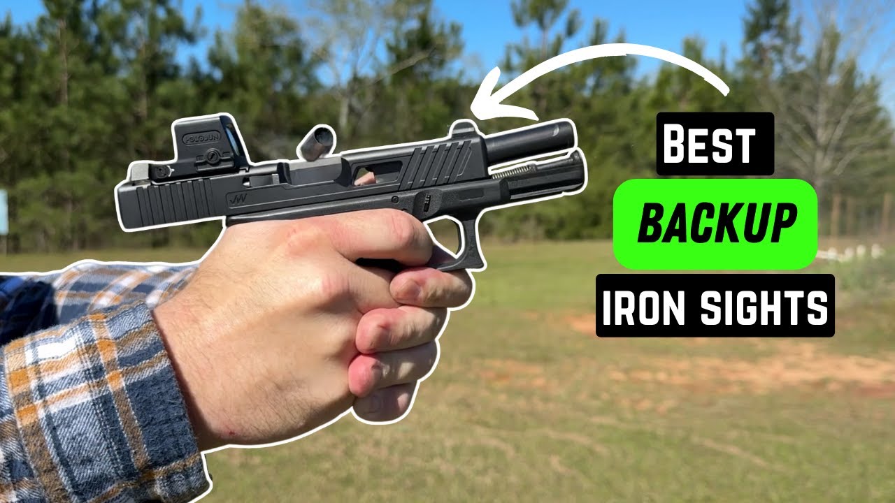 AmeriGlo Suppressor Height Sights | The Perfect Pistol Backup Iron Sights