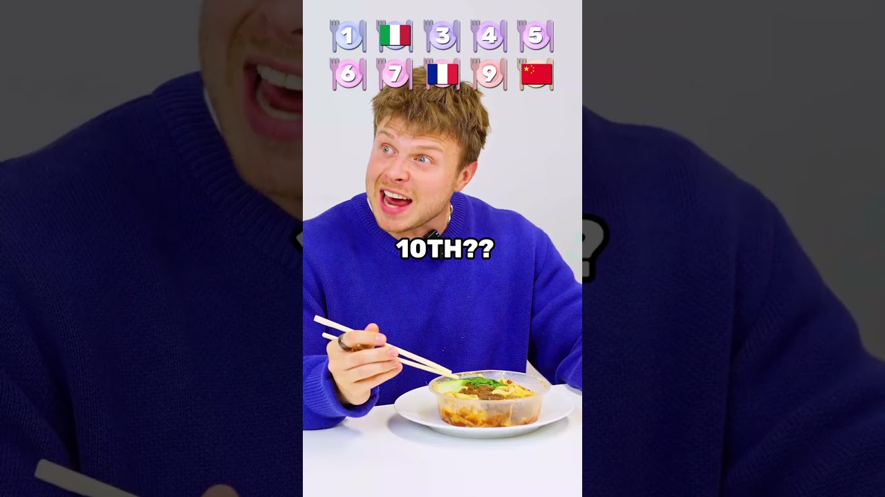 Top 10 CUISINES 🌍 with Gordon Ramsay 🤯