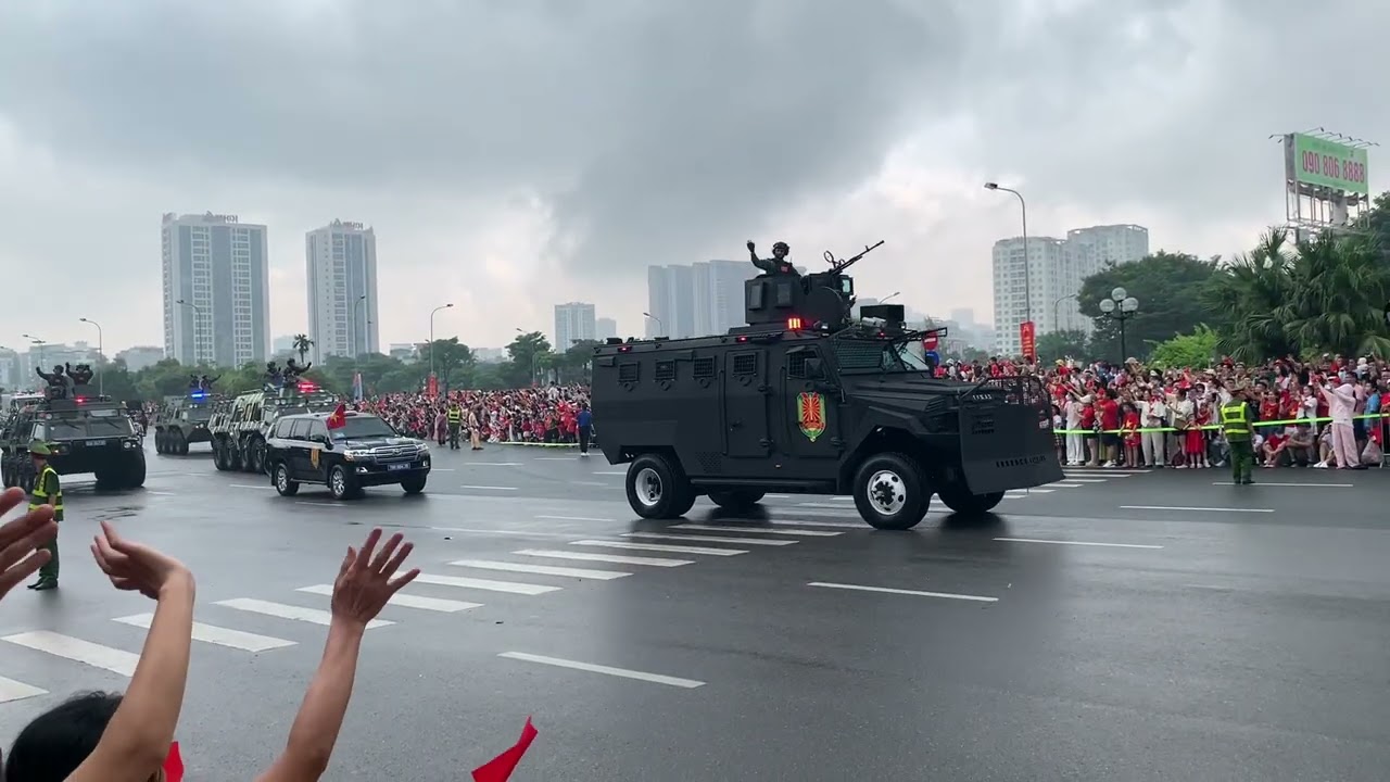 Cận cảnh dàn khí tài bánh lốp | Mừng đại lễ 02-9-2025| Part 2