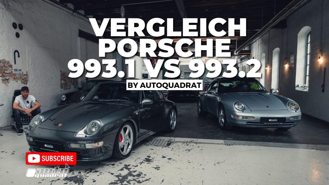 Der Vergleich - Porsche 993.1 vs 993.2 😍