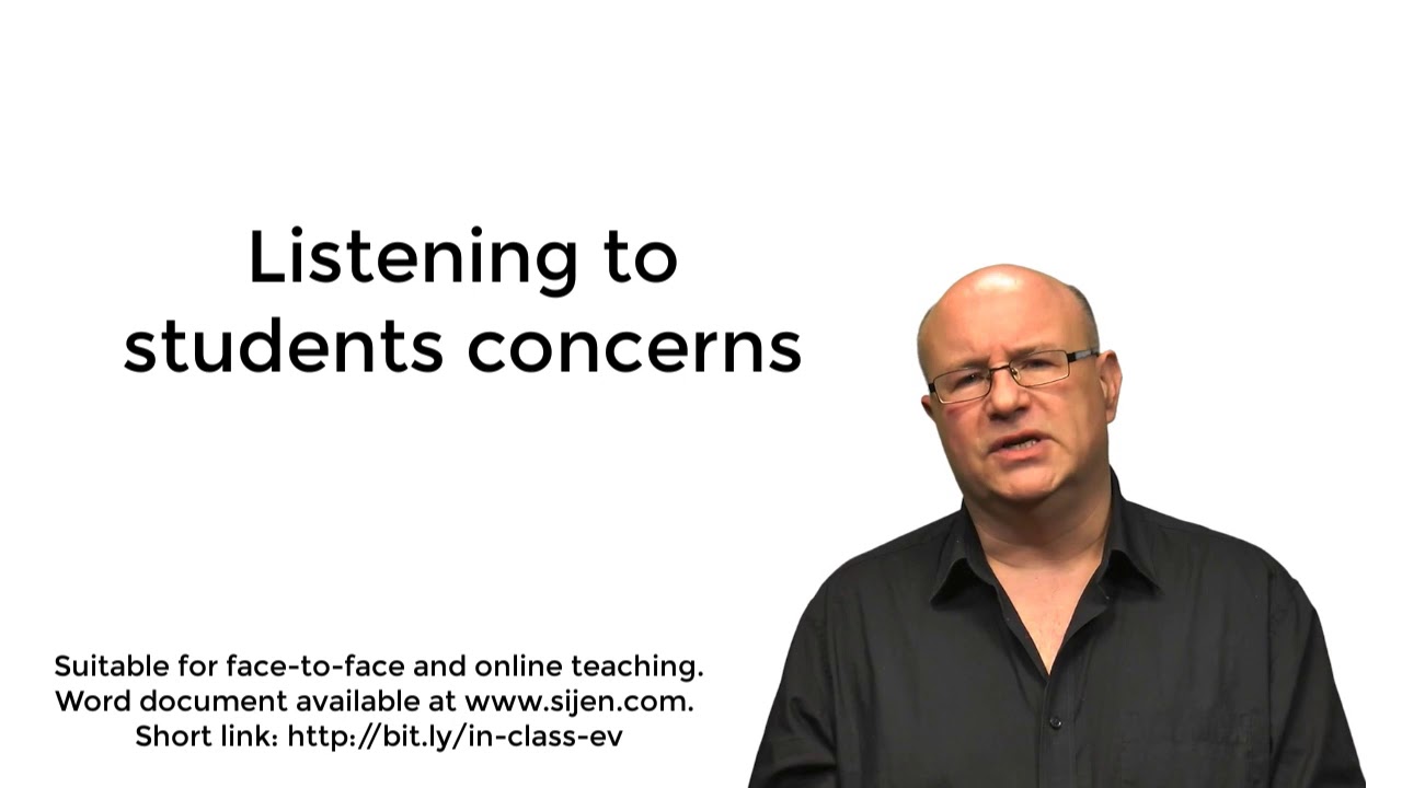 Teaching Enhancement Toolkit: In-Class Evaluation (2'18