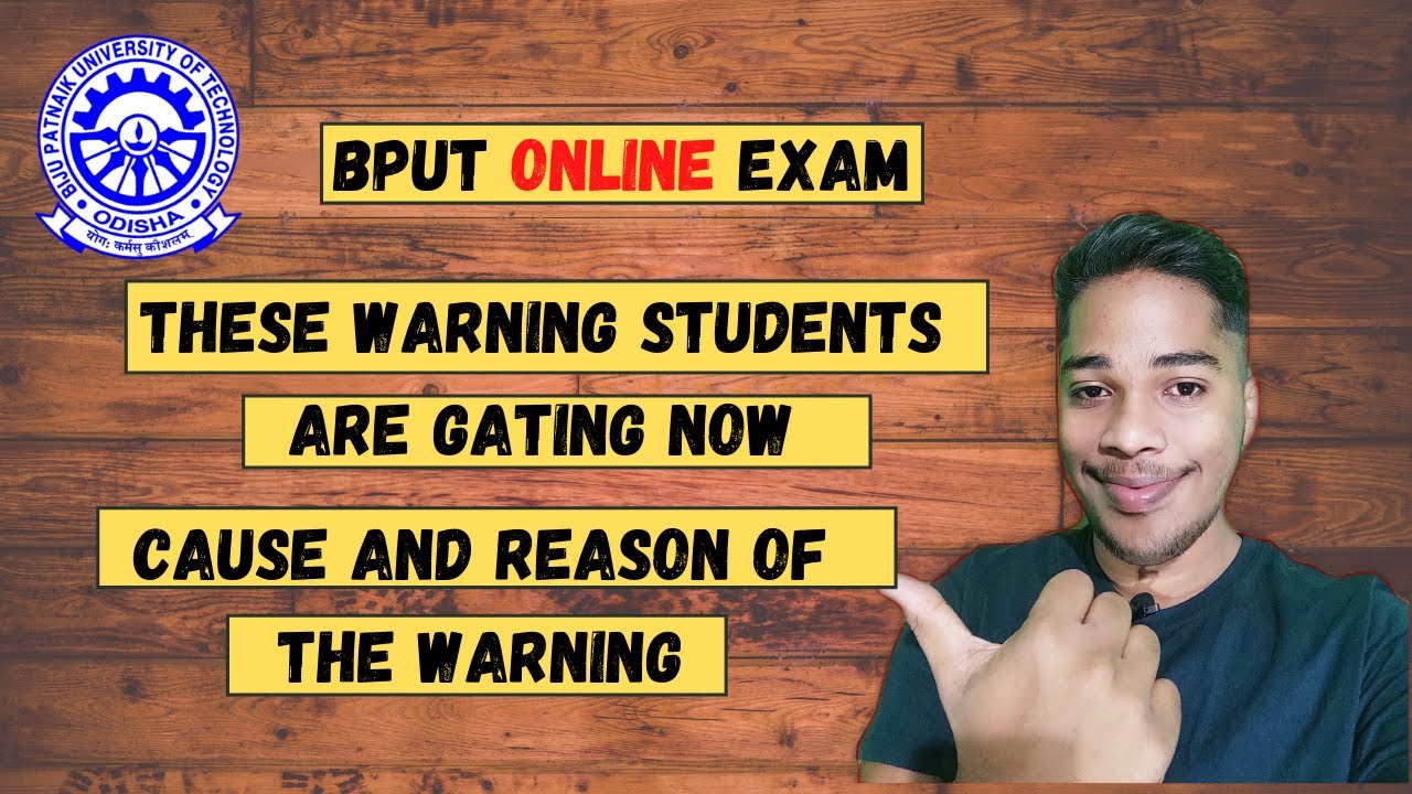 Students are now getting these warning in bput online exam😱|| Warnings and there cause explained🔥🔥