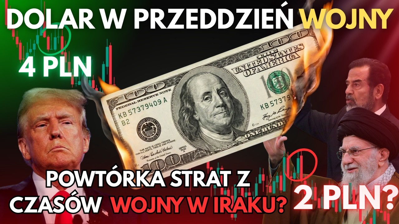 Czy Dolara Czeka KRACH? Trump, Wojna Z Iranem I Jak Na Tym ZAROBIĆ?