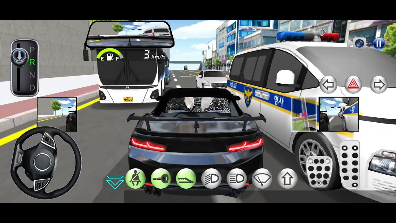 Brand New Black  Mercedes For washing - 3d Driving Class android game  || Car Game #gameplay #car 