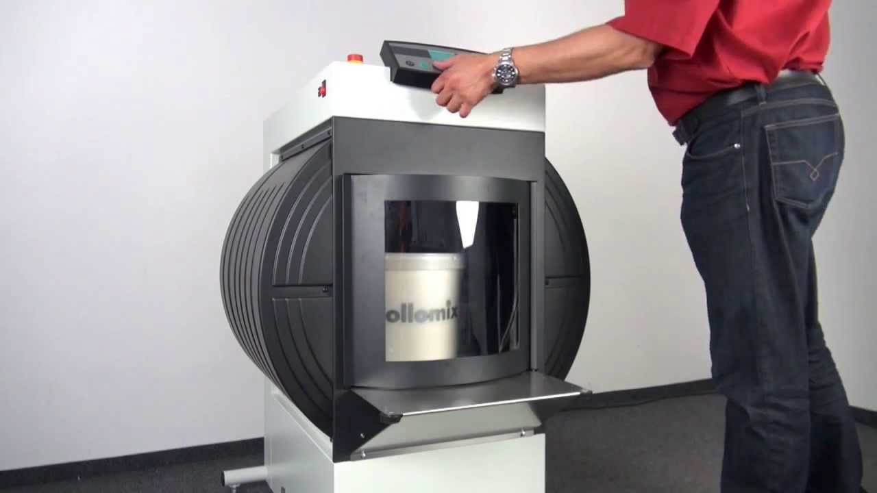 🇫🇷 Collomix M&eacute;langeur biaxial / Malaxeur gyroscopique ROTA 400
