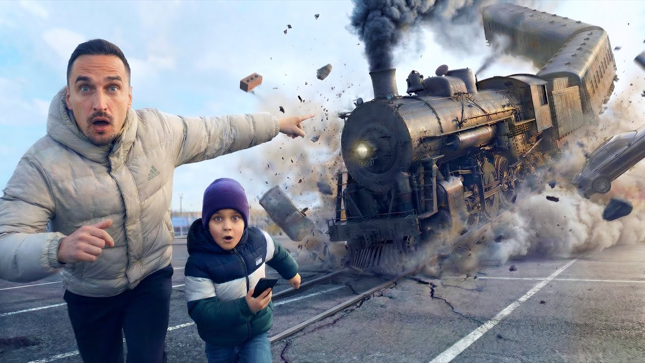 Polar Express Drift in Real Life in the City