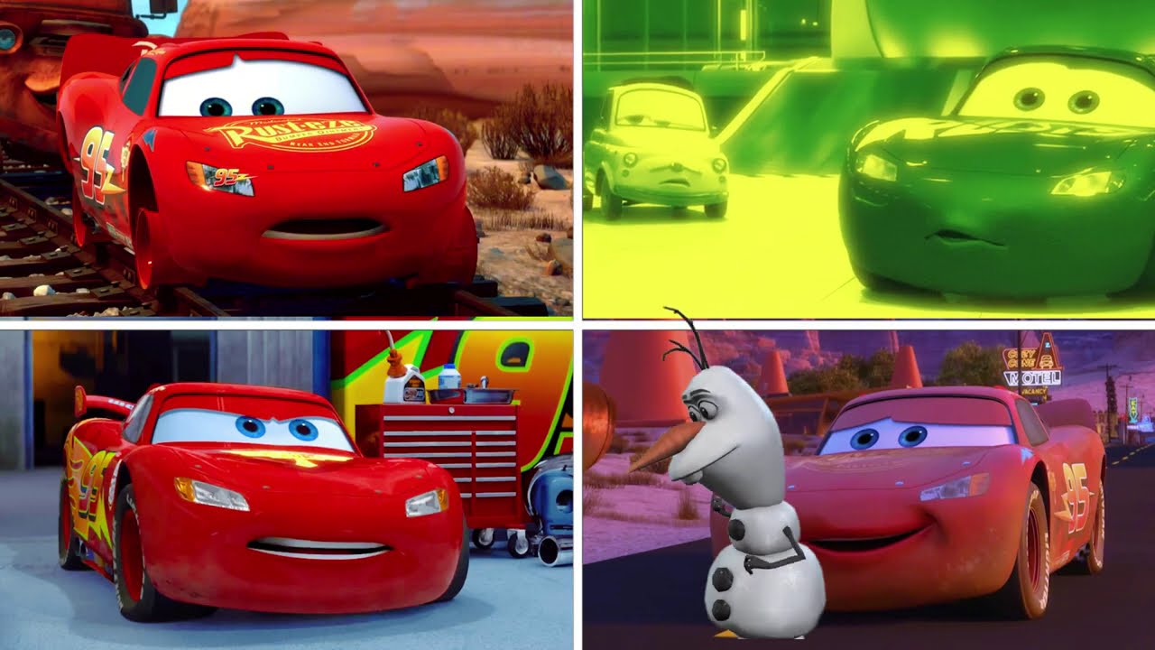 ⚡ Lightning McQueen Epic Moment 🚗 Pixar Cars | Coffin Dance Song 🎶