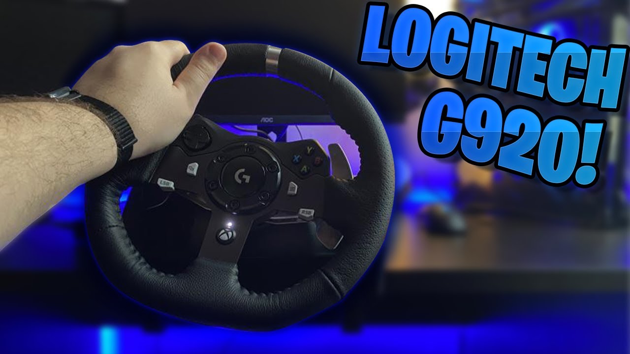 UNBOXING E TESTES VOLANTE G920 LOGITECH