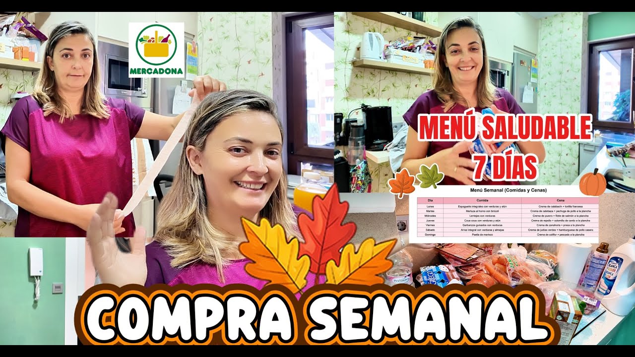 🔴COMPRA SEMANAL🛒 + MEN&Uacute; SALUDABLE👩&zwj;🍳 COMPLETO PARA 7 D&Iacute;AS + ESTO ES UNA LOCURA