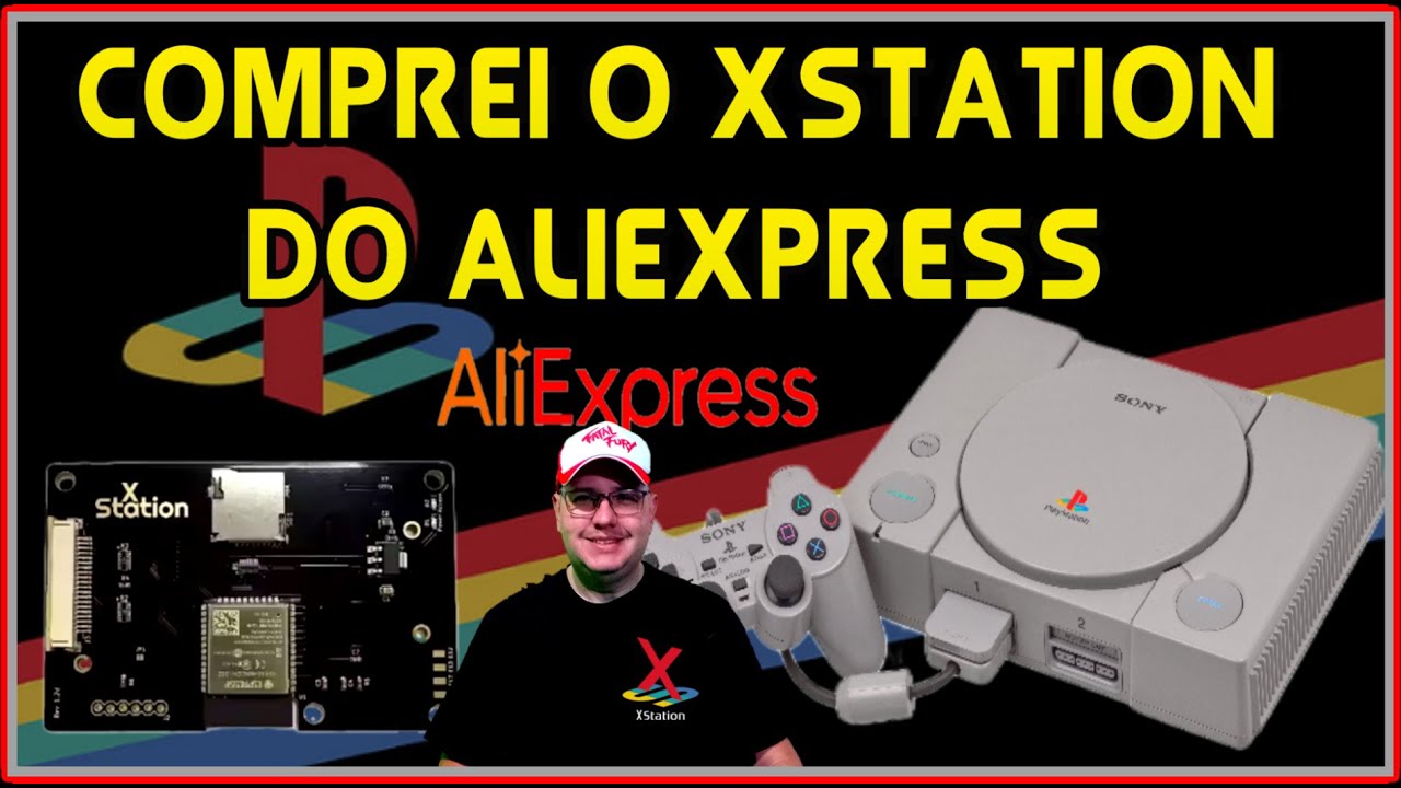 Xstation do Aliexpress ''PLAYSTATION  PU 8 LATE''