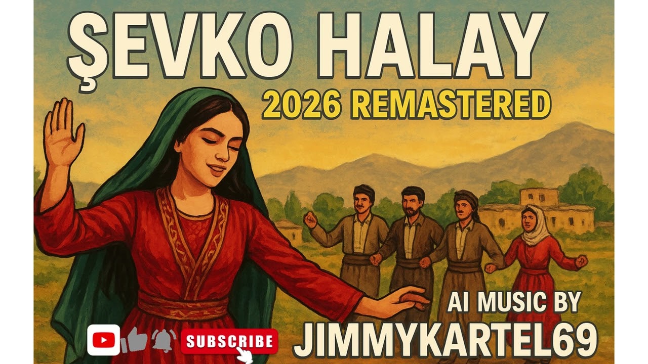 Şevko Kurdish Halay (YouTube Official Remastered 2026)– JimmyKartel69 | Kurdish Halay Mix - Şewko