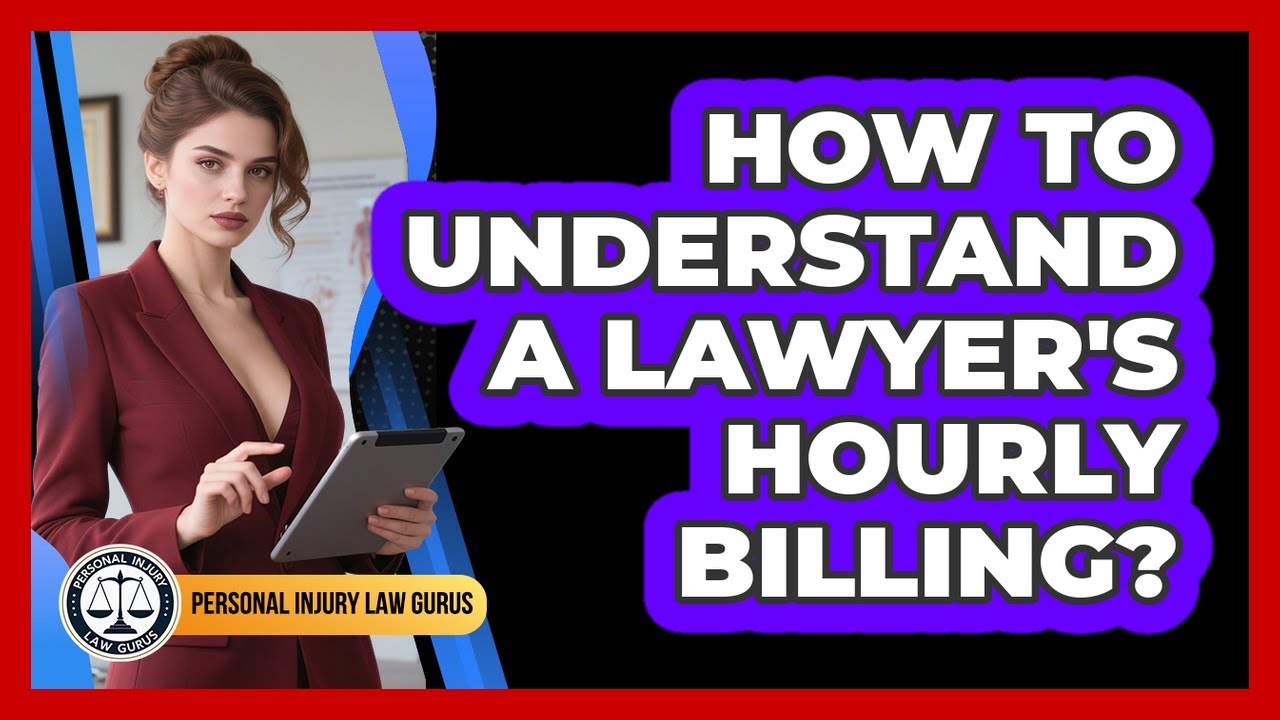 How To Understand A Lawyer's Hourly Billing?