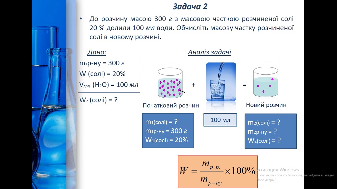 Хімія. 7 клас. Розв'язування розрахункових задач 1.