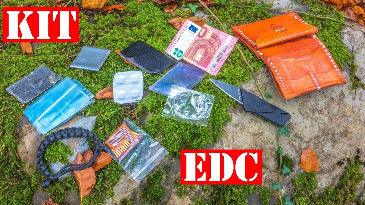 Kit De Supervivencia Minimalista - Cartera EDC