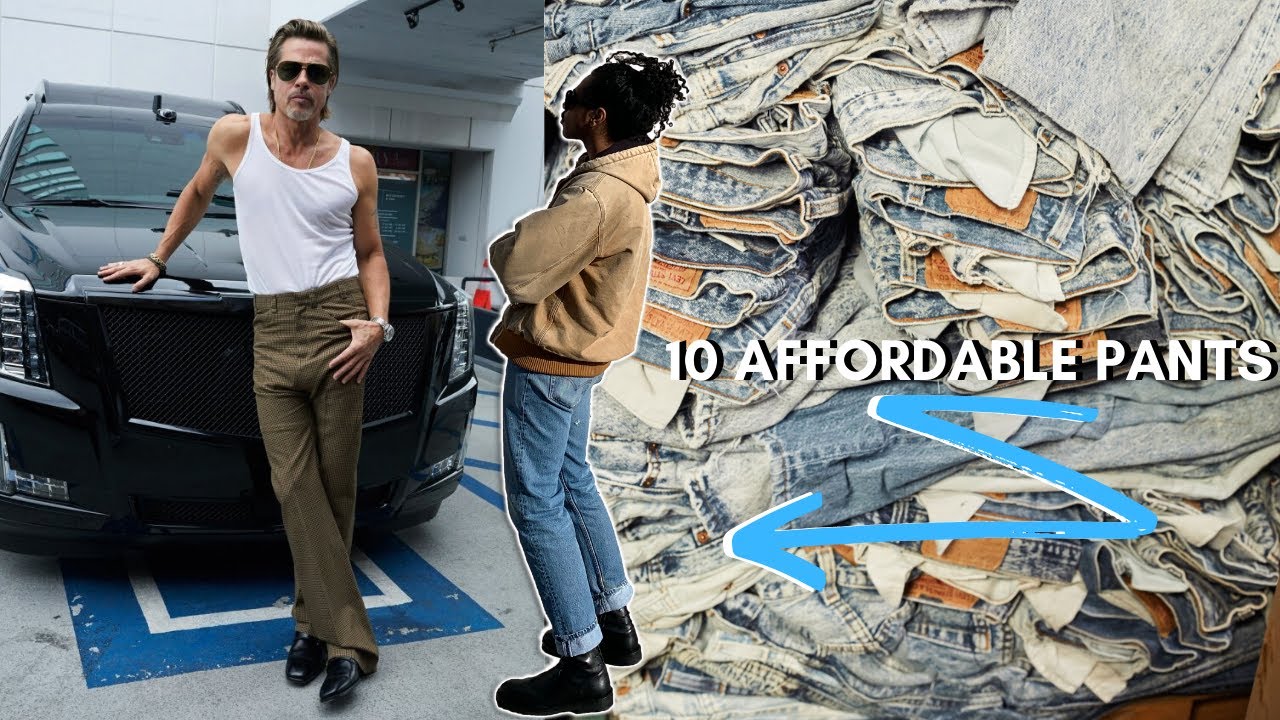10 AFFORDABLE pants | Vintage Levis , Carhartt + MORE