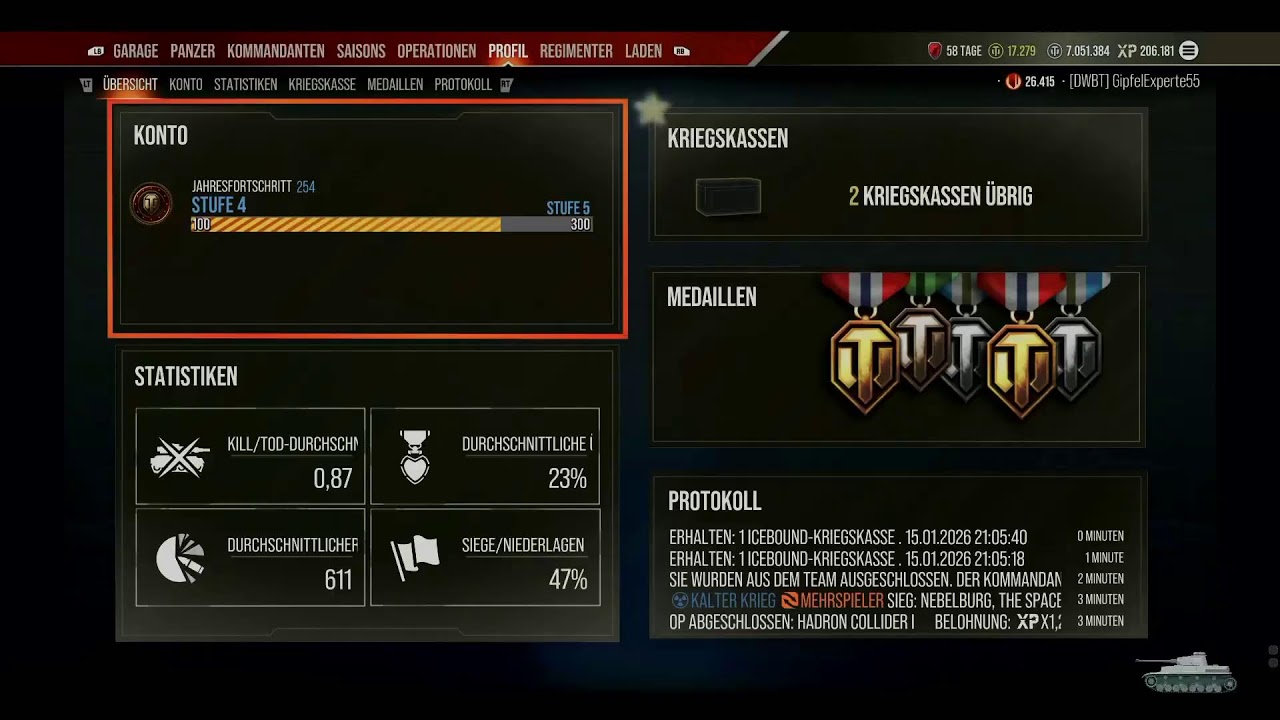 World of Tanks modern armor mit Freude