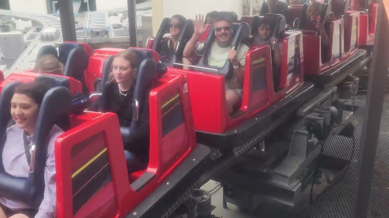 [4K] Incredicoaster 2nd Half Queue & Right Station Platform Footage Disney California Adventure 2025
