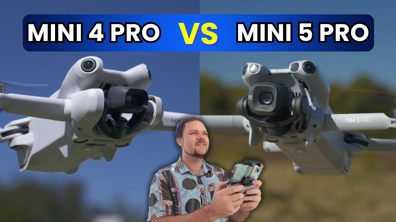 DJI Mini 5 Pro против Mini 4 Pro — стоит ли обновление?