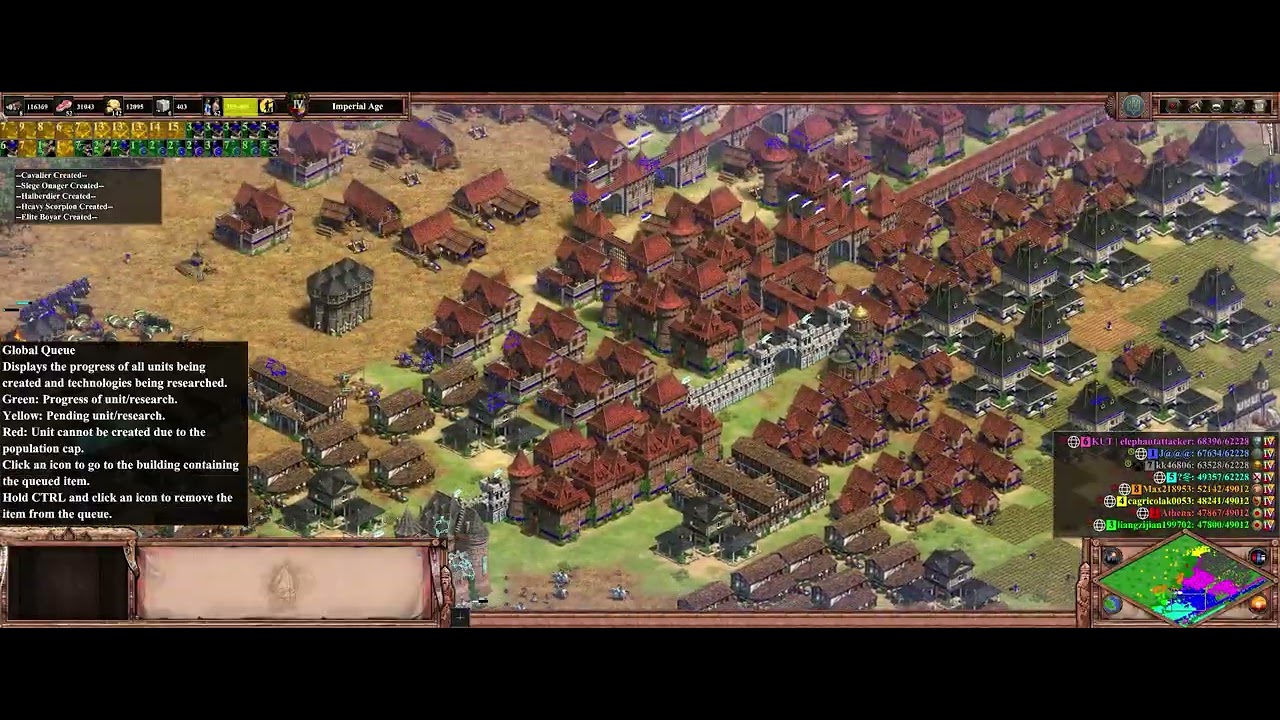 Age of Emires 2 & DM MICHI ( 20 min treaty )