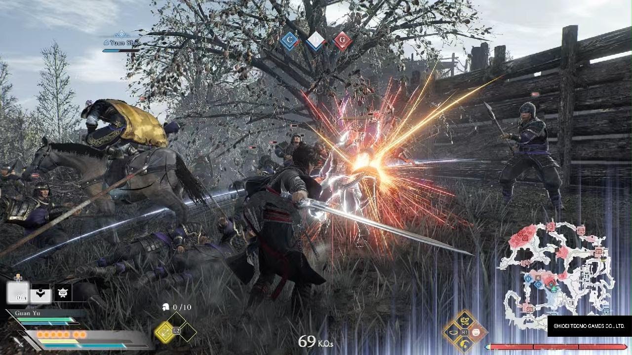 DYNASTY WARRIORS: ORIGINS Battle of Sishui Gate