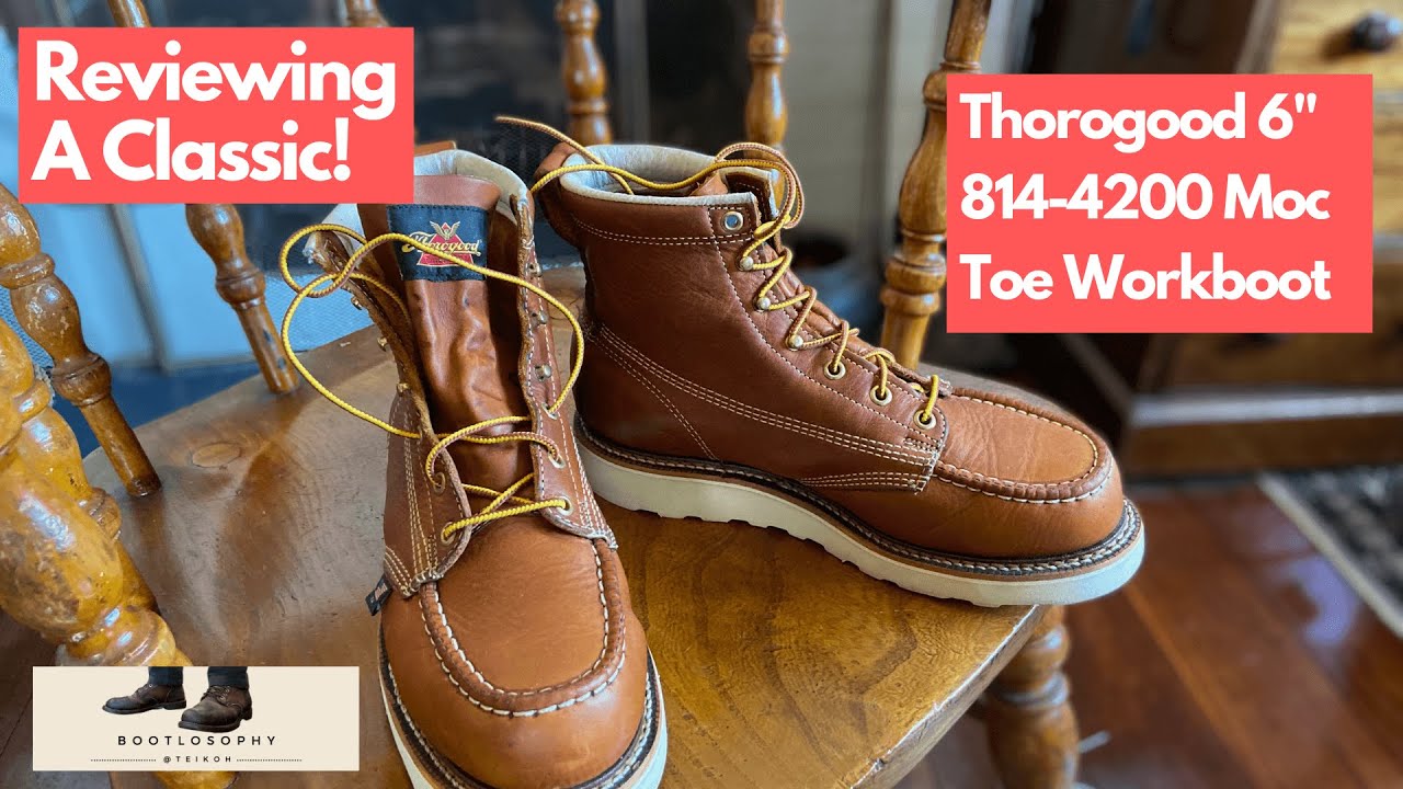 Reviewing The Thorogood Heritage 6 Inch Moc Toe Workboot