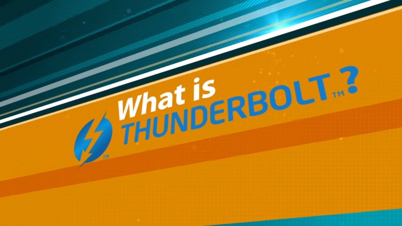 Thunderbolt I/O Technology and how it's changing the future