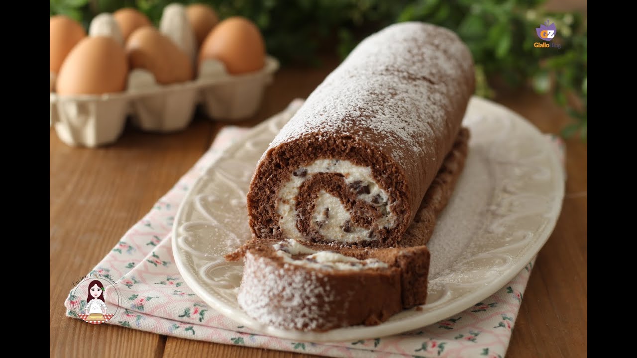 ROTOLO AL CACAO CON RICOTTA