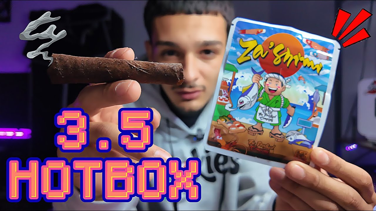 HOTBOXING THE LOAD WIT A 3.5 BLUNT OF ZA'SHIMI😶&zwj;🌫️🚘