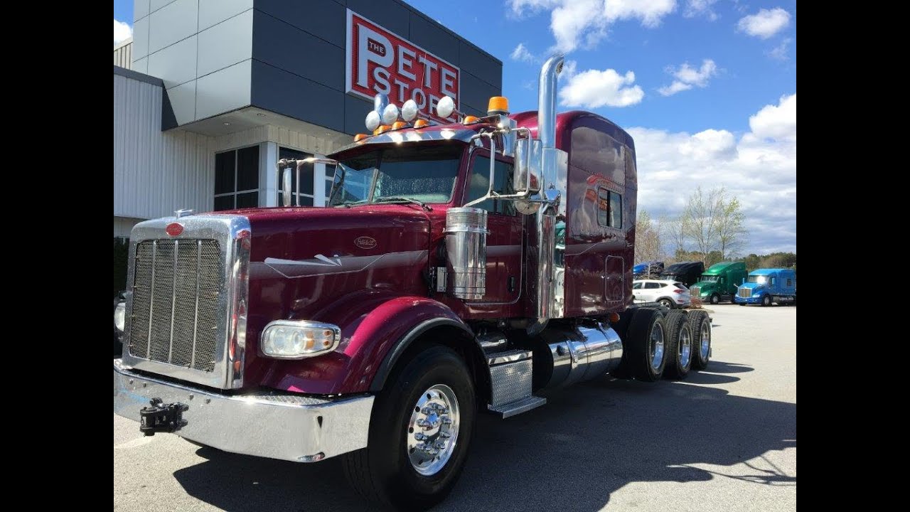 2017 PETERBILT 367 TRI AXLE HEAVY HAUL SLEEPER U422668