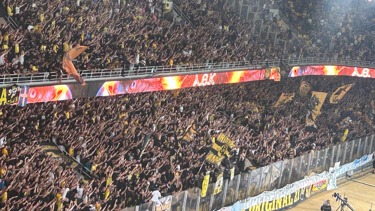 ΑΕΚ-Άρης 1-0 Για σένα ζω για σένα τραγουδώ 