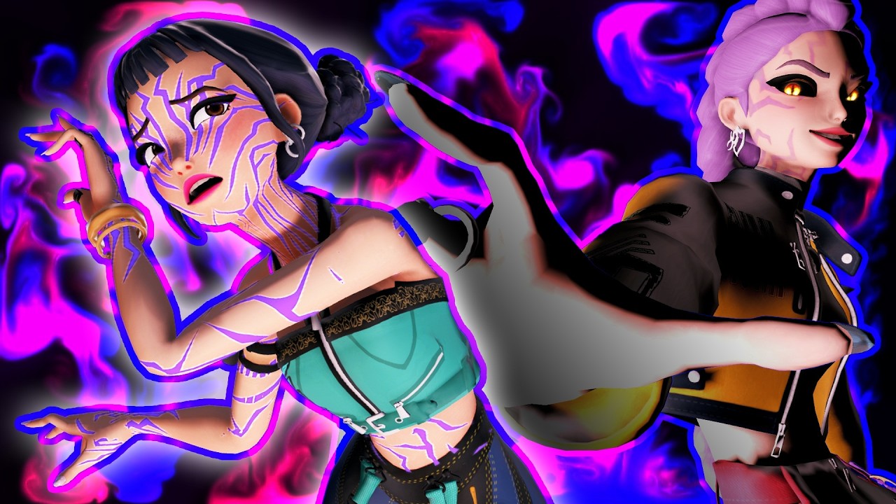 ZOEY DEMON FORM👹[Kpop Demon Hunters]👹huntrix transformation