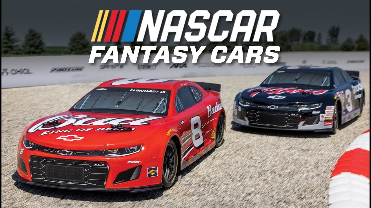 The First Drive of the Goodwrench #3 & Budweiser #8 Fantasy Cars!