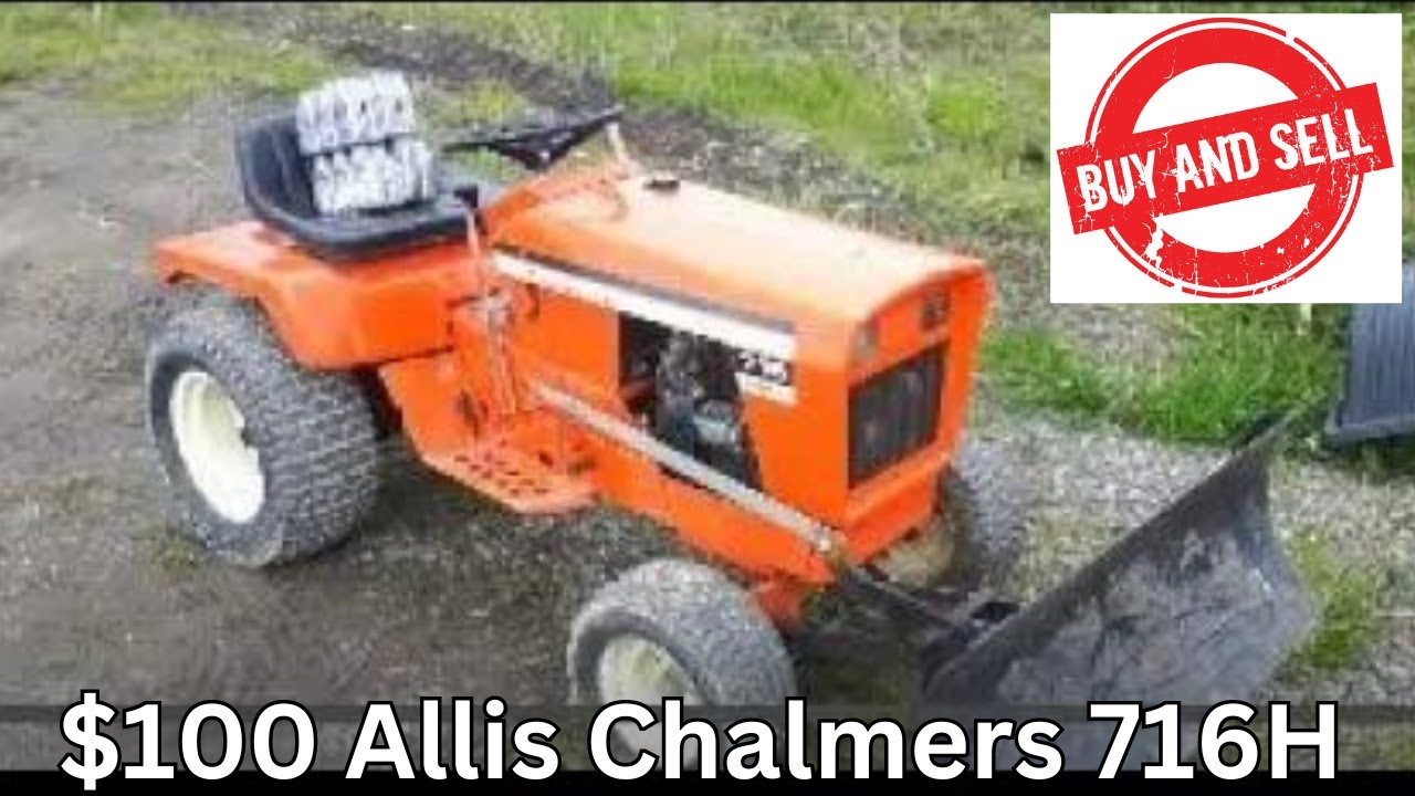 Buy & Sell - allis chalmers 716 tractor