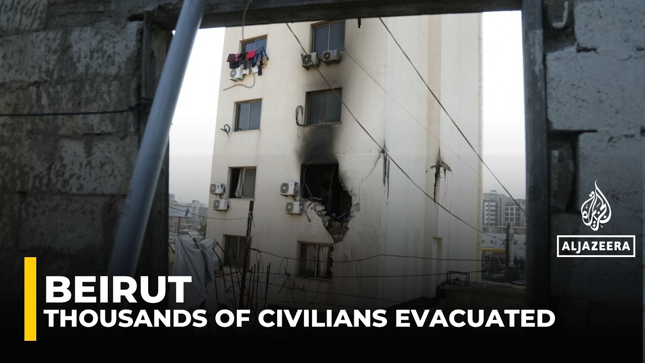 Israel strikes Lebanon: Residential building hit in eastern Beirut