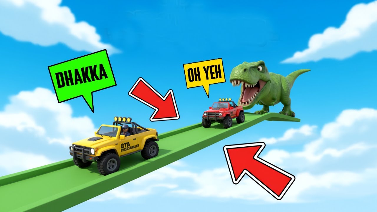 POORI RACE MAI DHAKKA LAGANA PADA - GTA 5