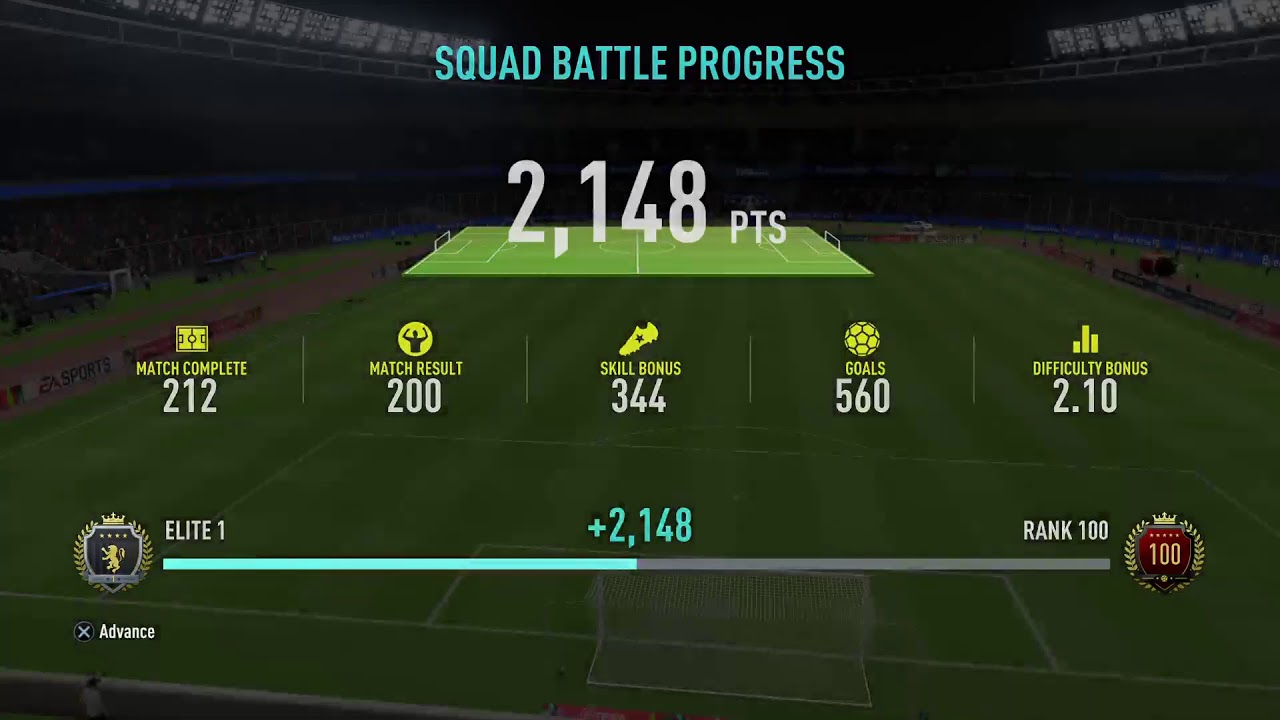 Fifa 20 - Squad Battles ELITE 1 Rank - Race to the top 100!!!