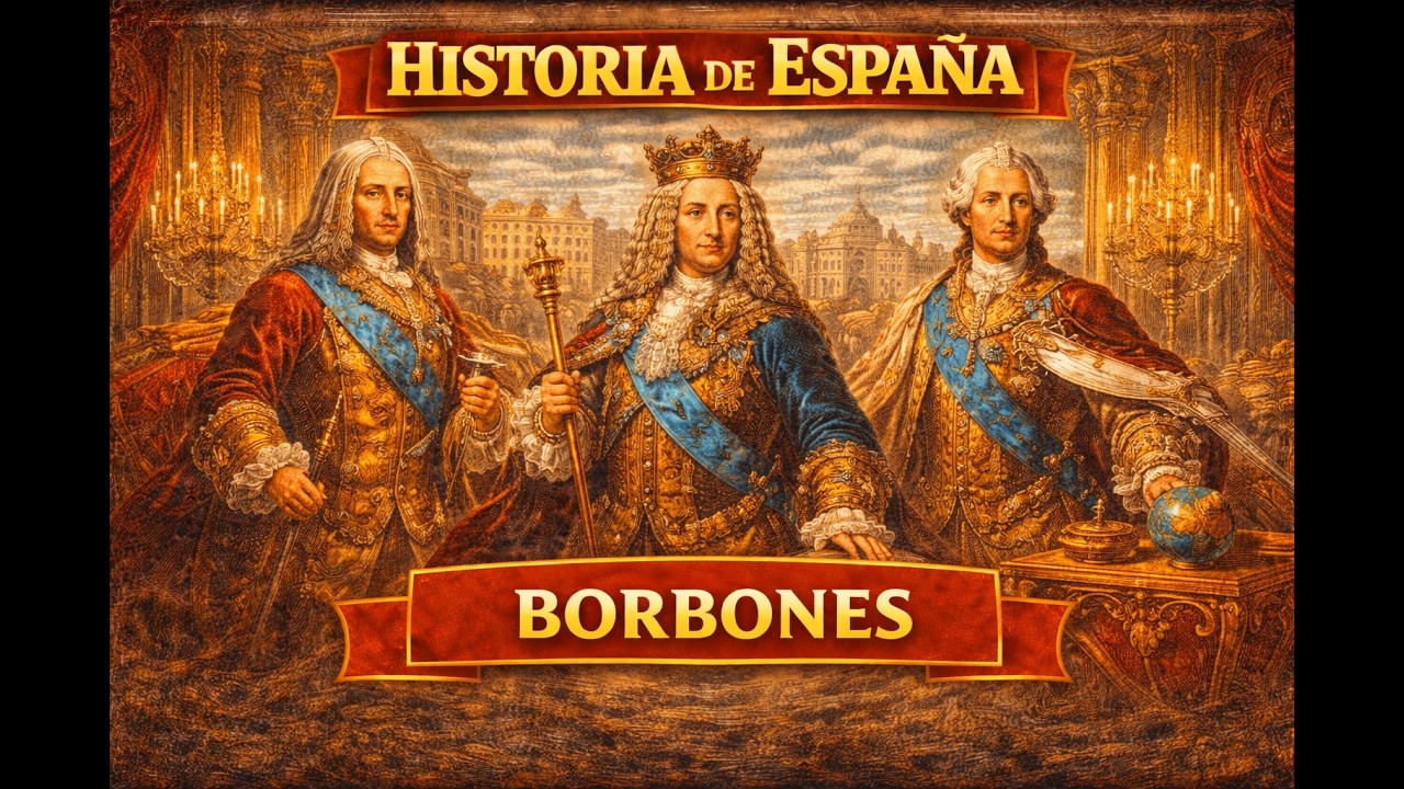 HISTORIA DE ESPAÑA. Los Borbones para 2º de bachillerato