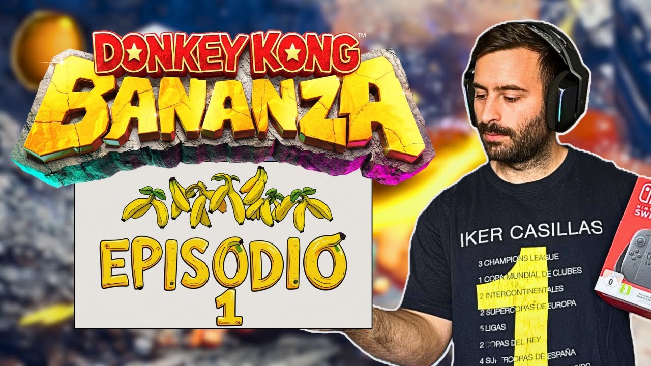 DONKEY KONG BANANZA - EPISODIO 1: Introducción, tutorial y muestra de primeras mecánicas del juego
