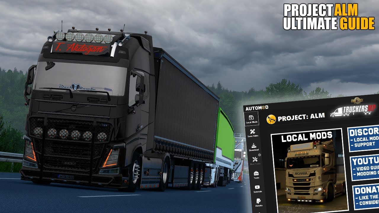 Install Local Mods In TruckersMP | Project ALM | Euro Truck Simulator 2 | ETS2 1.50
