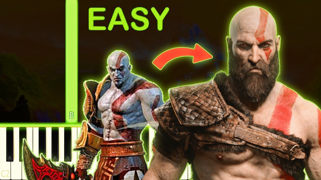 Evolution Of God of War Games on Piano (2005-2018)