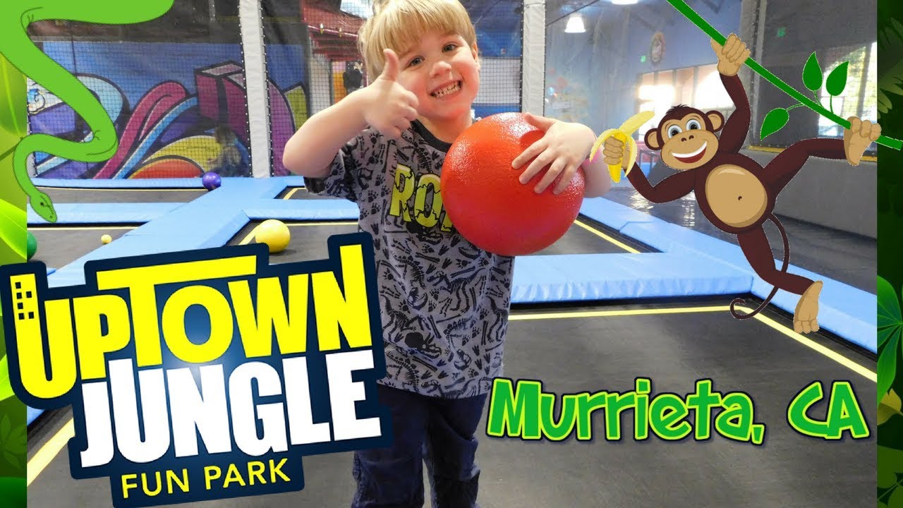 Uptown Jungle Fun Park in Murrieta, Ca with 4 year old Tristen! | Kids Channel | Toy Show
