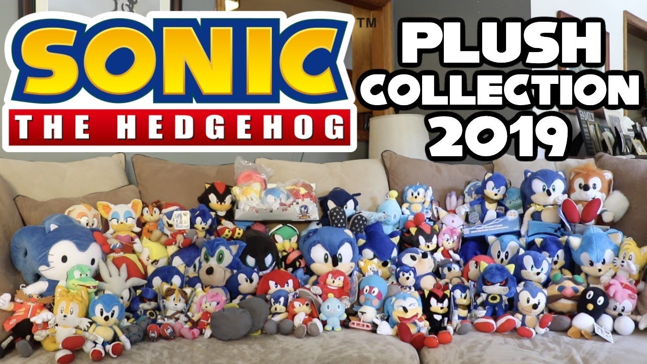 Коллекция плюшевых игрушек Sonic The Hedgehog (2019)