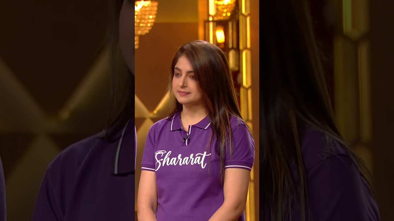Shark Namita ने &lsquo;Shararat&rsquo; के Products के लिए कहा &ldquo;Very Nice&rdquo; | Shark Tank India S3 | #shorts