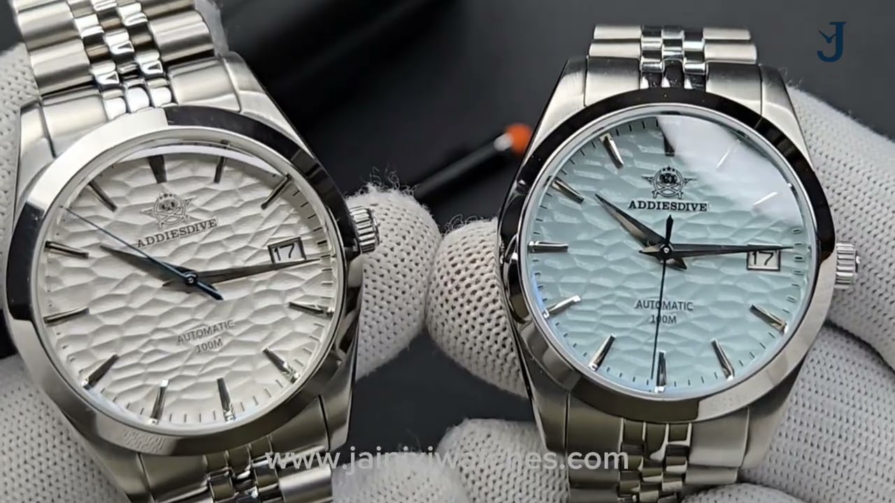 Addiesdive AD-2118 First Look | Ice Blue vs Snow White Water-Ripple Dial