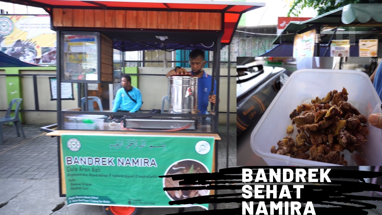CARA MEMBUAT BANDREK SPECIAL - REVIEW BANDREK MEDAN NAMIRA