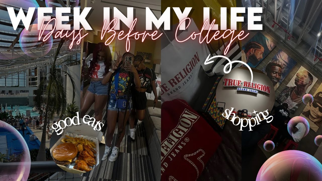 Days Before I Leave For College|shopping, packing, trips, car wash, +more||Destiny Ja’Nay