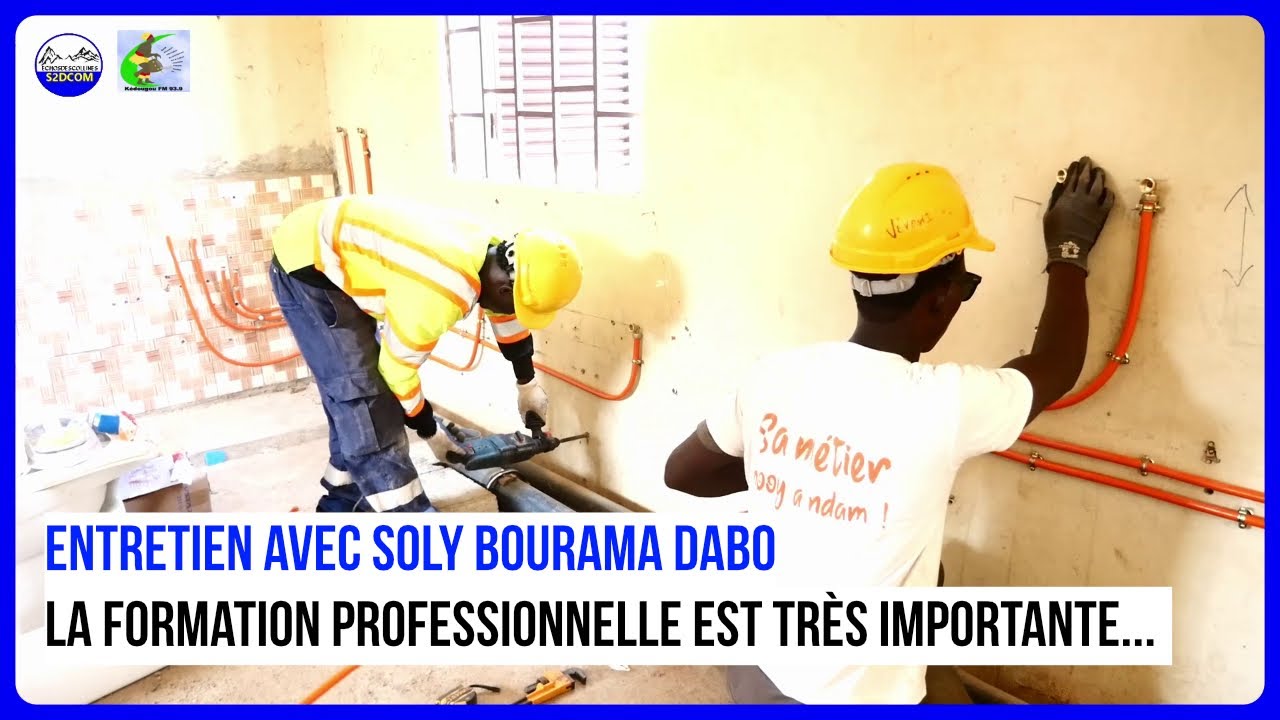 Entretien: La formation professionnelle est très importante