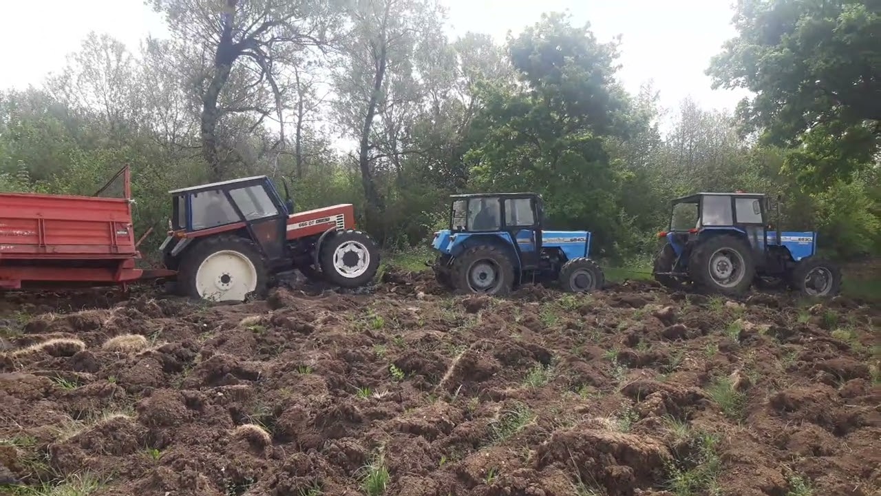 Fiat 666 - landini 5840 - landini 6830 visar idrizaj